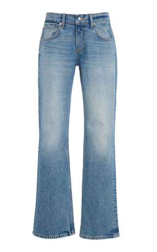 Maria Stretch Mid-Rise Bootcut Jeans