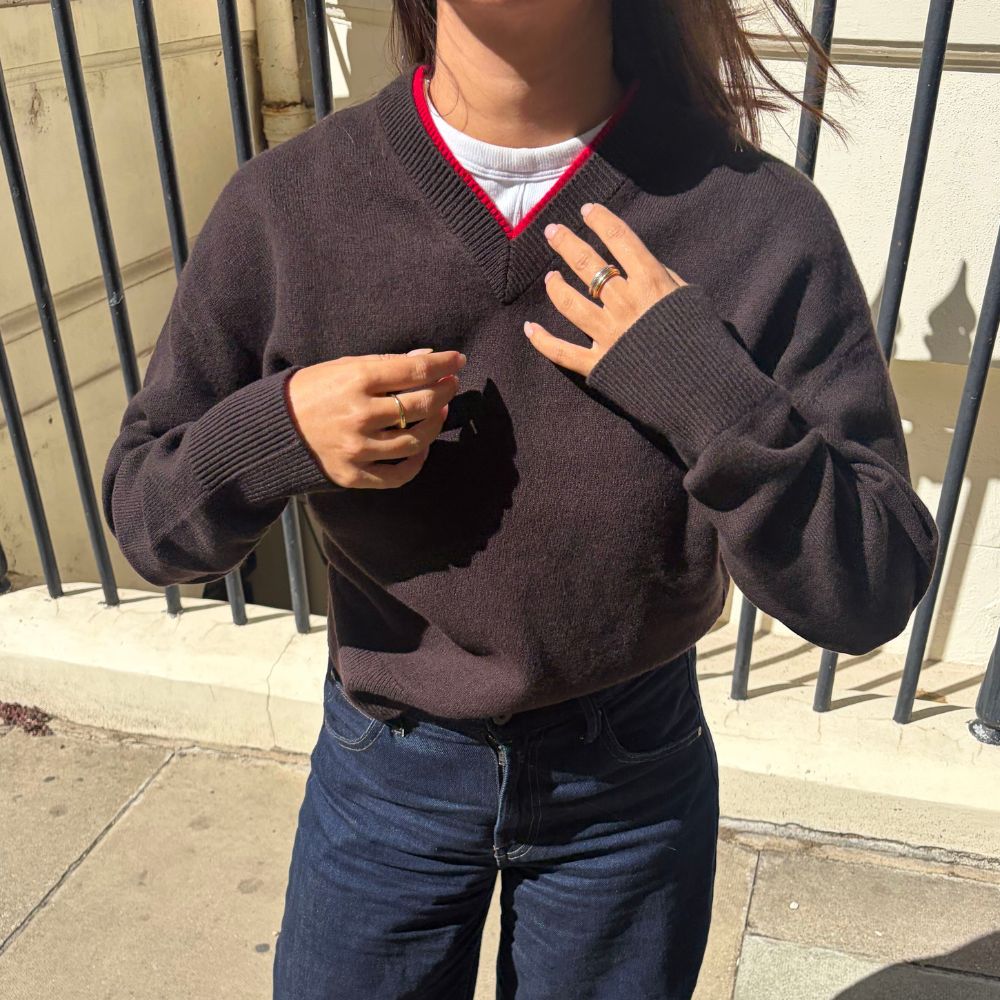 COS v-neck jumper