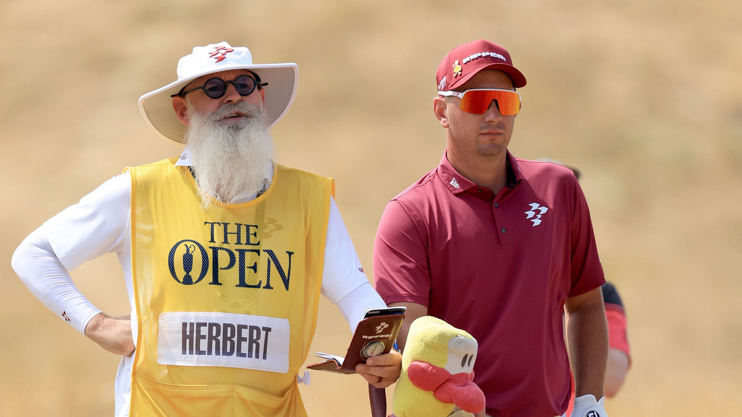 Who Is Lucas Herbert's Caddie? Meet Nick Pugh - A Former Pro Golfer And Registered Reverend