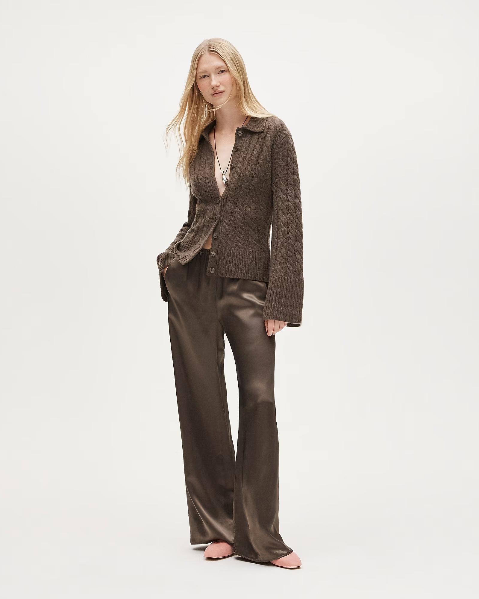 J.Crew, Cosmo Pant in Luster Charmeuse