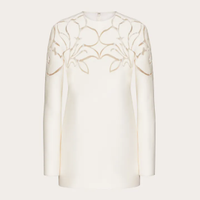 Short Embroidered Crepe Couture Dress, £3,600 | Valentino