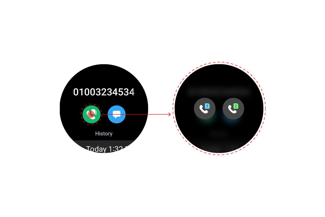 One UI Watch 4.5 official interface screenshot