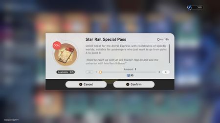 Honkai Star Rail free passes