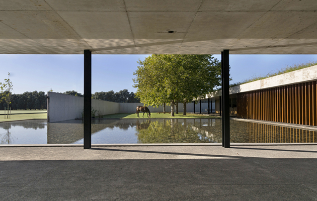 The design includes space for grooms&rsquo; accommodation