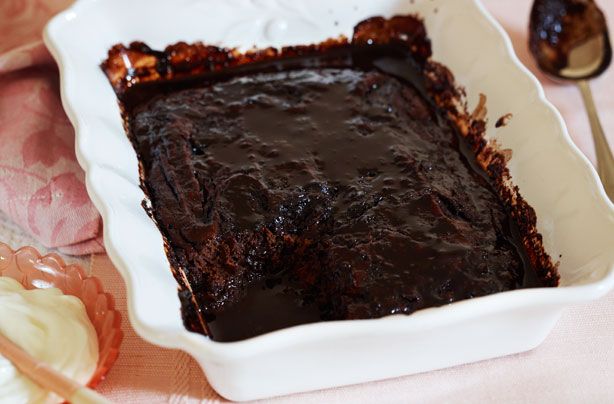 Self-saucing chocolate pudding