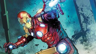 Invincible Iron Man #1 art