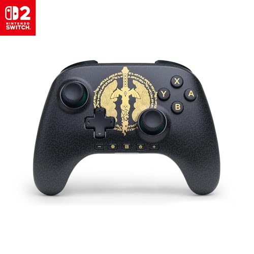Powera Advantage Wireless Controller for Nintendo Switch 2 - Zelda Master Sword, Officially Licensed, Hall Effects, Mappable Buttons, Pro Controller, C Button, Motion Controls