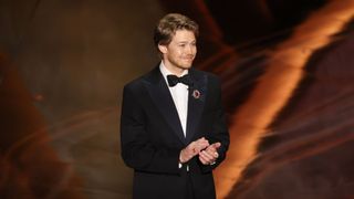 Joe Alwyn attends the 2025 Academy Awards