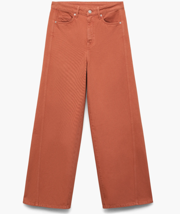 MANGO orange pants