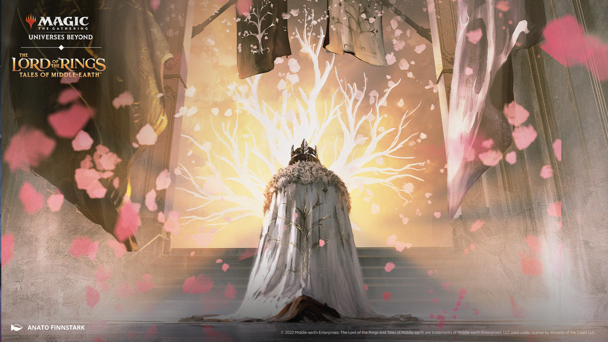 Magic: the Gathering, Lord of the Rings: Tales of Middle-earth - key arts from cards