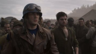 Steve Rogers and Rocky in Captain America: The first avenger