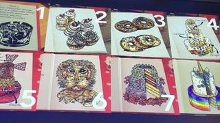 Just some of the illustrations Tom Hovey has done for GBBO