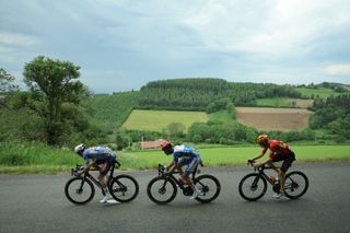 Breakaway on stage 5 of the Critérium du Dauphiné