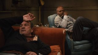 Samuel L. Jackson and Tommy Lee Jones in The Sunset Limited