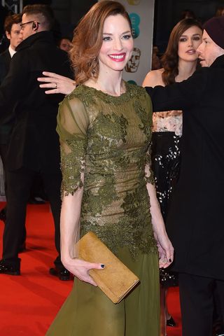 Sienna Guillory at The BAFTA Awards 2015