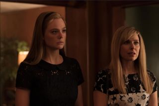 Michelle Carter now picture shows Elle Fanning and Cara Buono in The Girl From Plainville