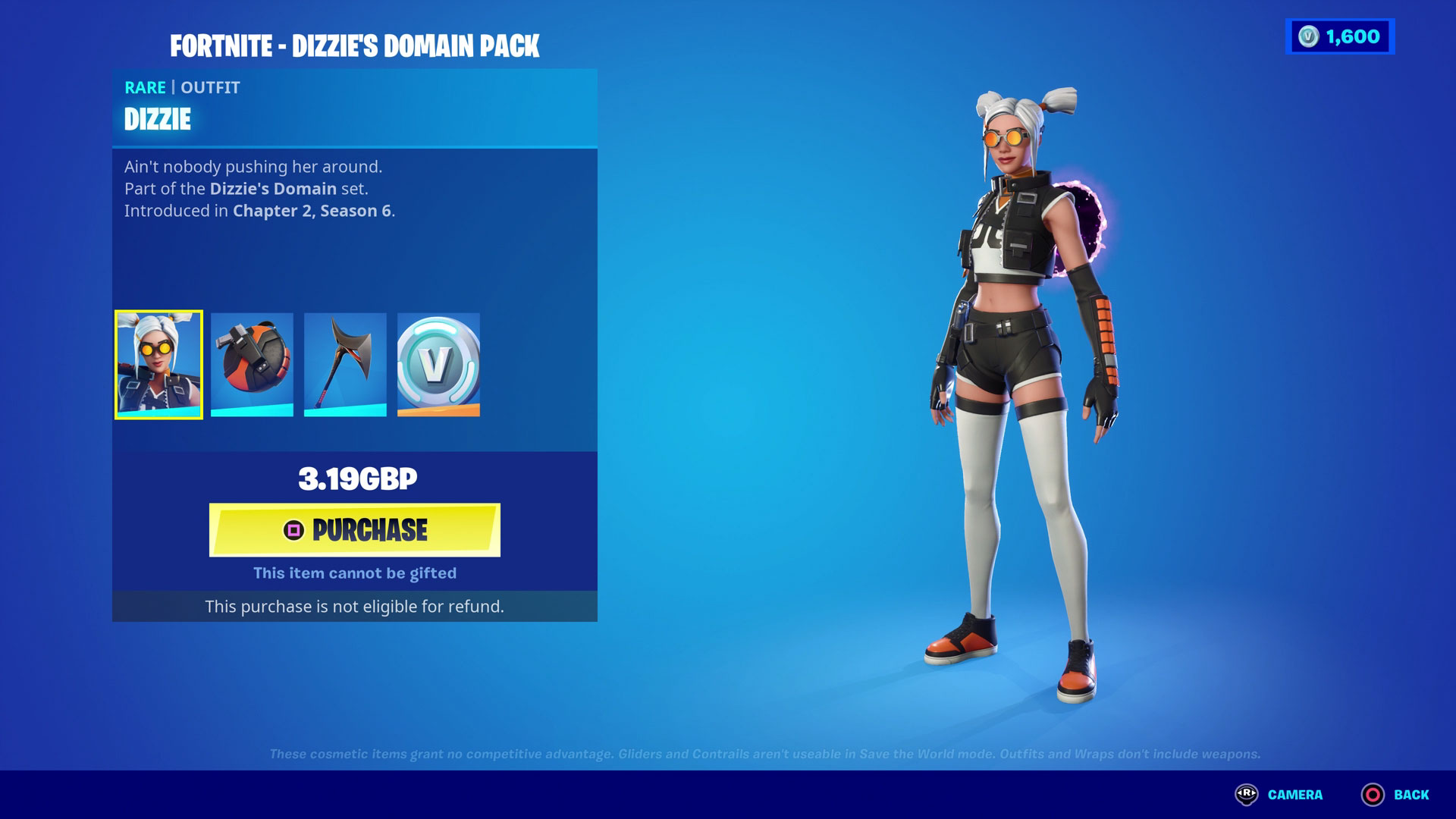 Fortnite Starter Pack ชุดโดเมนของ Fortnite Dizzie เป็นข้อตกลงที่ดีที่สุดที่คุณจะได้รับในเกม 5713