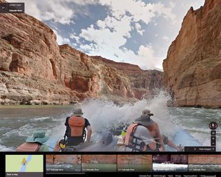 colorado river view rafting