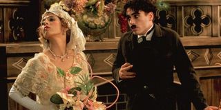 Marisa Tomei and Robert Downey Jr. in Chaplin