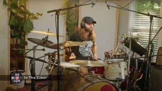 Greg Barton drumming