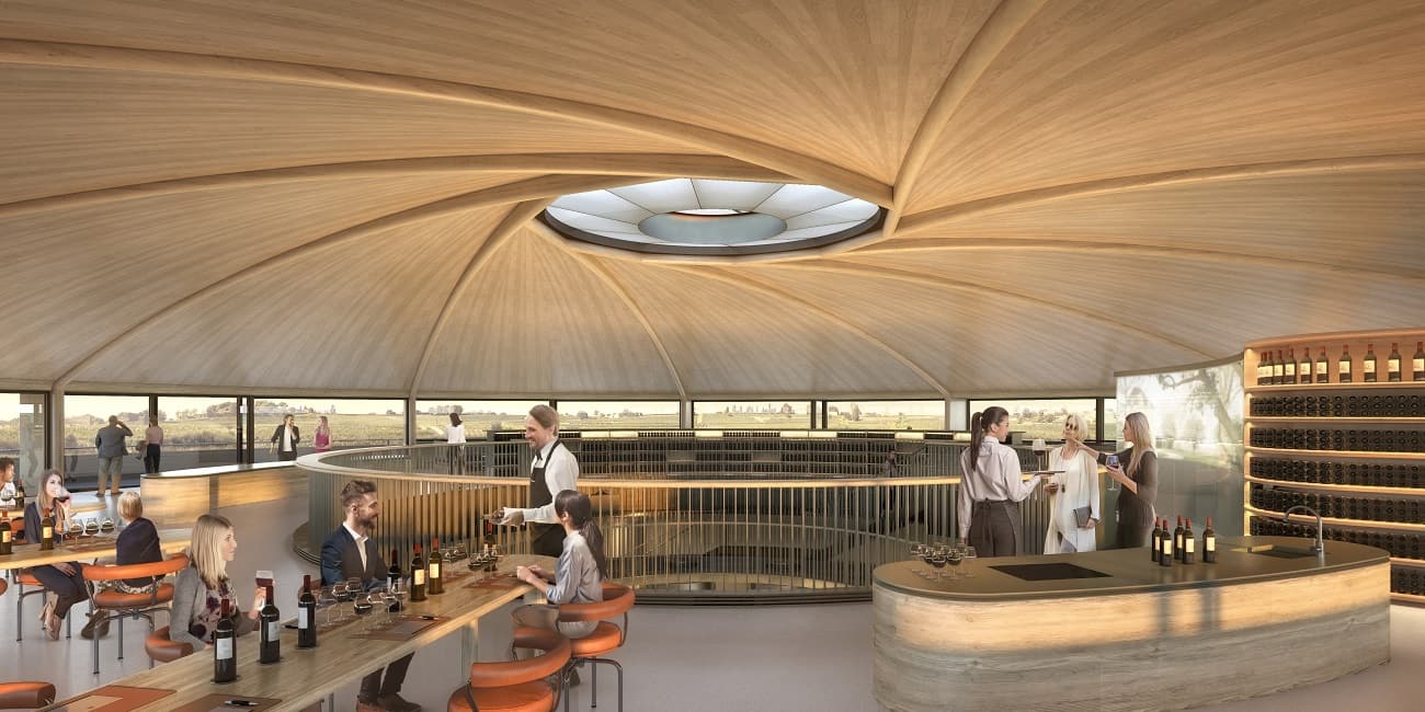 Le D&amp;ocirc;me tasting room