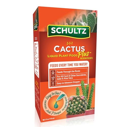 Schultz Cactus Plus 2-7-7 Liquid Plant Food, 4-Ounce 2