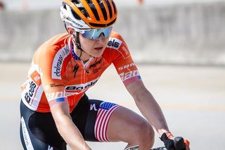 Megan Guarnier (Boels Dolmans) during the US Pro Road Race National Championships on June 24, 2018 in Knoxville, Tennessee