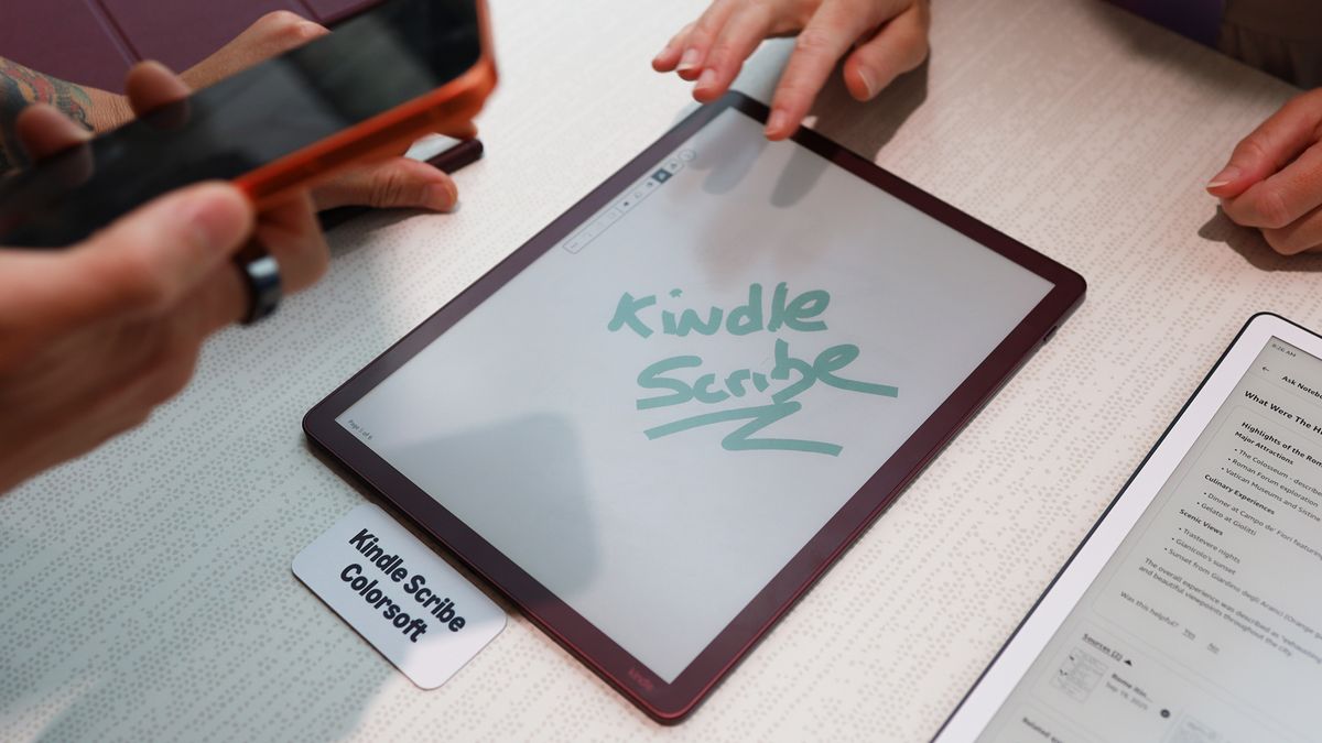 Amazon’s colour Kindle Scribe notetaker finally has an Australian launch date — and it's a month earlier than I expected