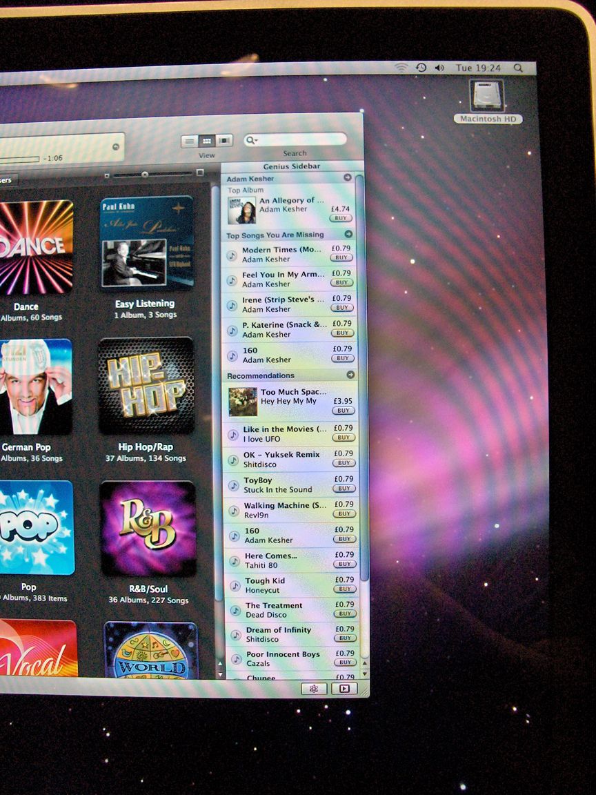 iTunes 8: Genius Sidebar