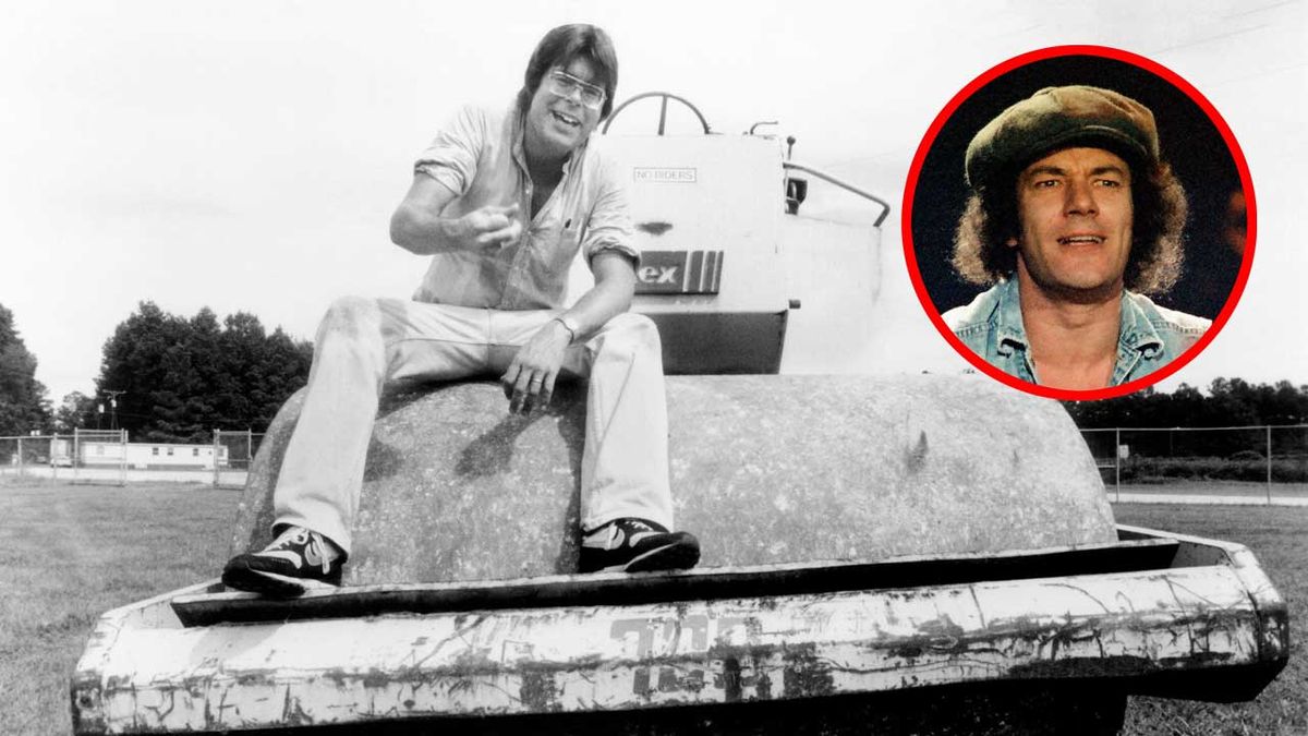 Watch horror author Stephen King's awkward fanboy interview with AC/DC