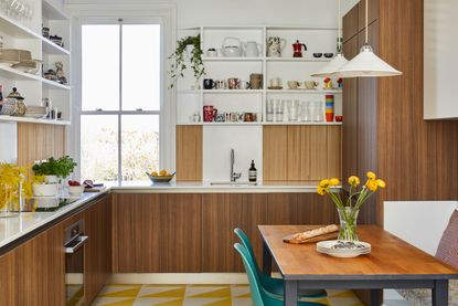 The Williamsons converted their loft and transformed their home with plywood and color