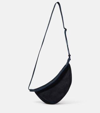 Slouchy Banana Leather Crossbody Bag