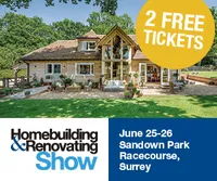 Get your 2 free tickets to the National Homebuilding &amp; Renovating Show at Sandown Racecourse in Surrey from 25 - 26 June 2022&nbsp;