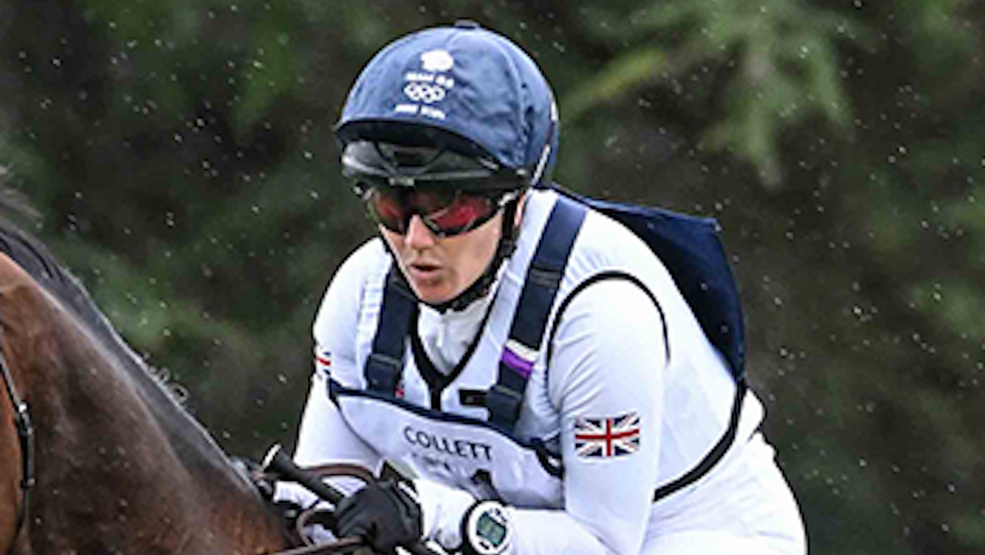 Laura Collett (GBR) riding don 52 during the cross country phase Agria FEI Eventing European Championship, Blenheim Palace. Held in the grounds of Blenheim Palace near Woodstock in Oxfordshire in the UK between 18th - 21st September 2025