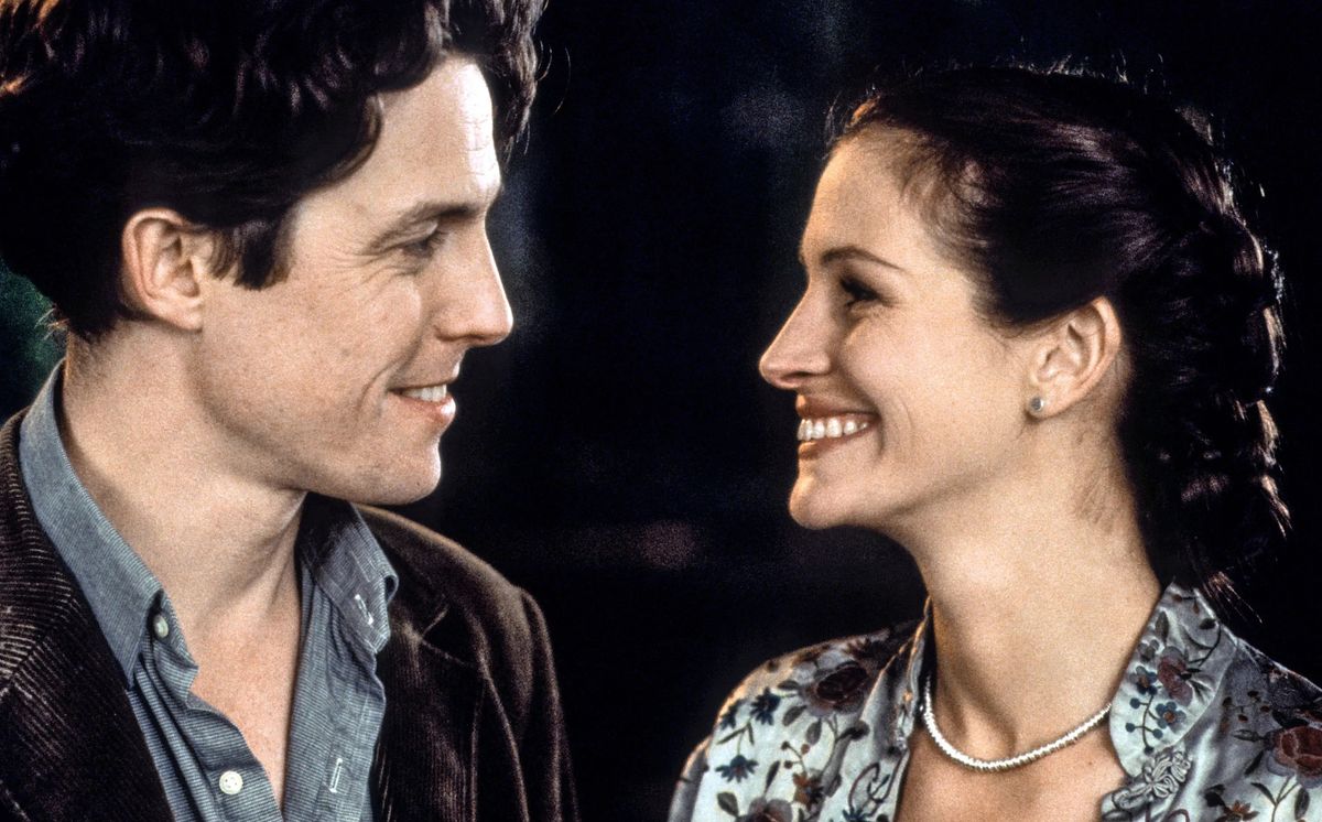 Hugh Grant and Julia Roberts in Notting Hill