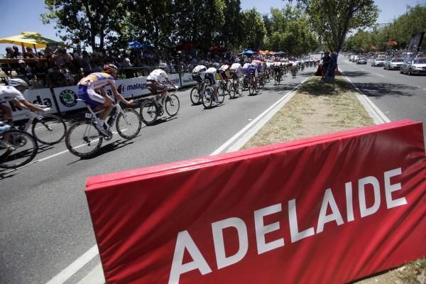 The final stage of the Tour Down Under.