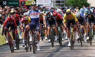 Julian Alaphilippe wins stage 2 of the 2023 Criterium du Dauphine