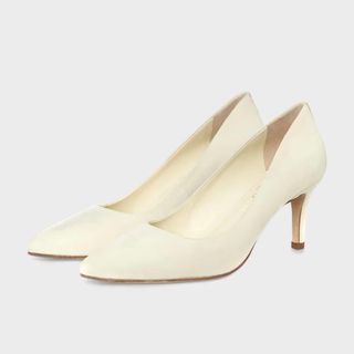 Hobbs Adrienne Court Shoes pale yellow