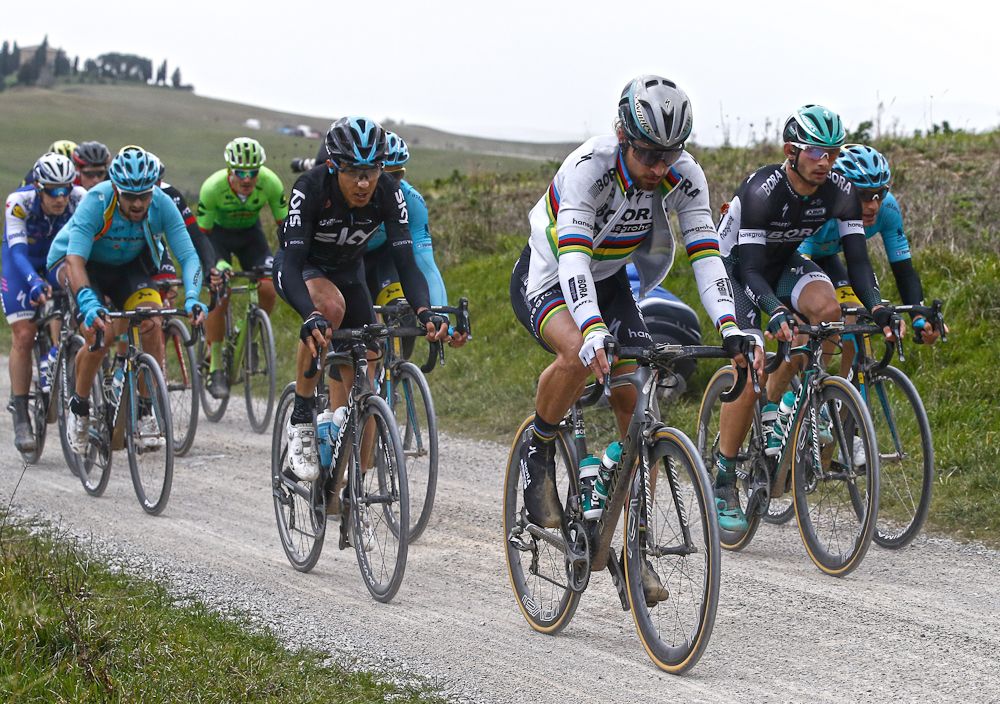 Peter Sagan (Bora - Hansgrohe) - Diego Rosa (Team Sky)