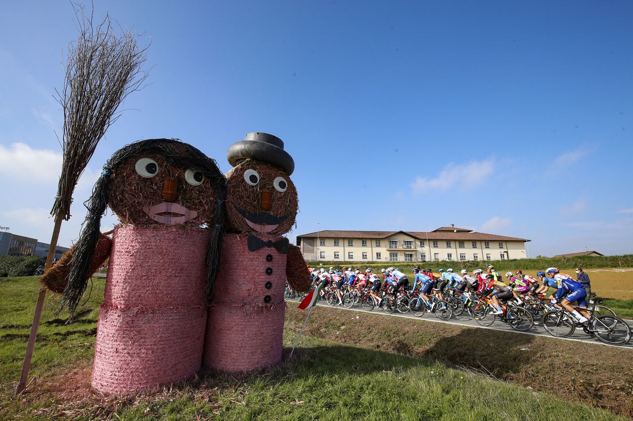 Giro dItalia 2020 103rd Edition 20th stage Alba Sestriere 190 km 24102020 Scenery photo Luca BettiniBettiniPhoto2020