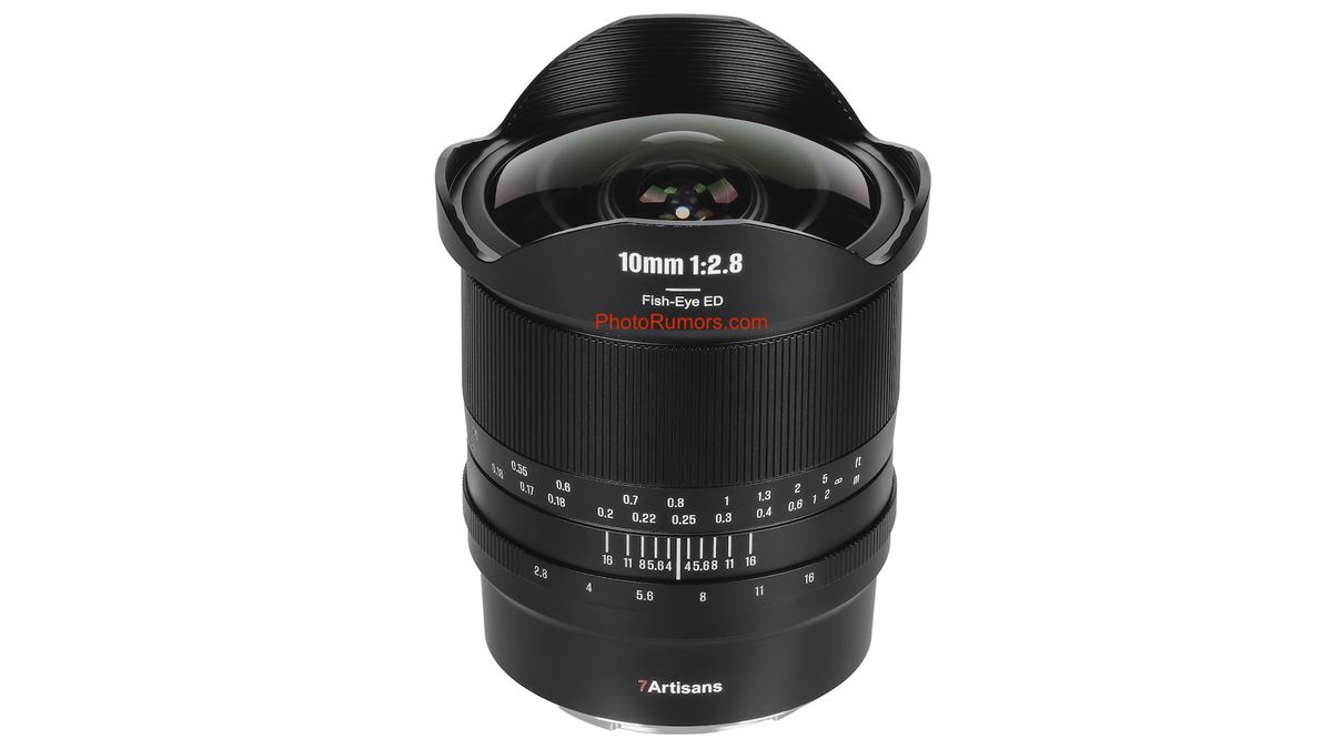 7Artisans 10mm f/2.8 II Fisheye (with photorumors credit)