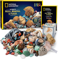 National Geographic Rocks &amp; Fossils 200+ Piece Set:$29.99$21.29 at Amazon