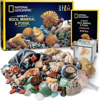 National Geographic Rocks &amp; Fossils 200+ Piece Set:$29.99$21.29 at Amazon
