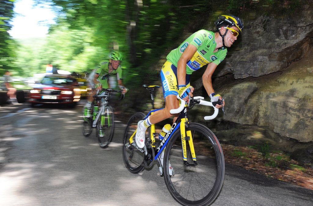 Alberto Contador was flying during the 2014 Dauphine but ended the race empty handed