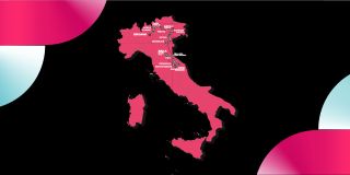 Giro d'Italia Women 2025 route. Image credit: RCS