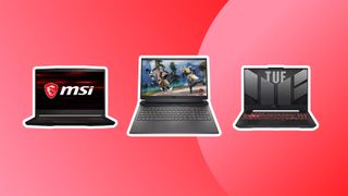 Our top three picks of the best budget gaming laptops. 