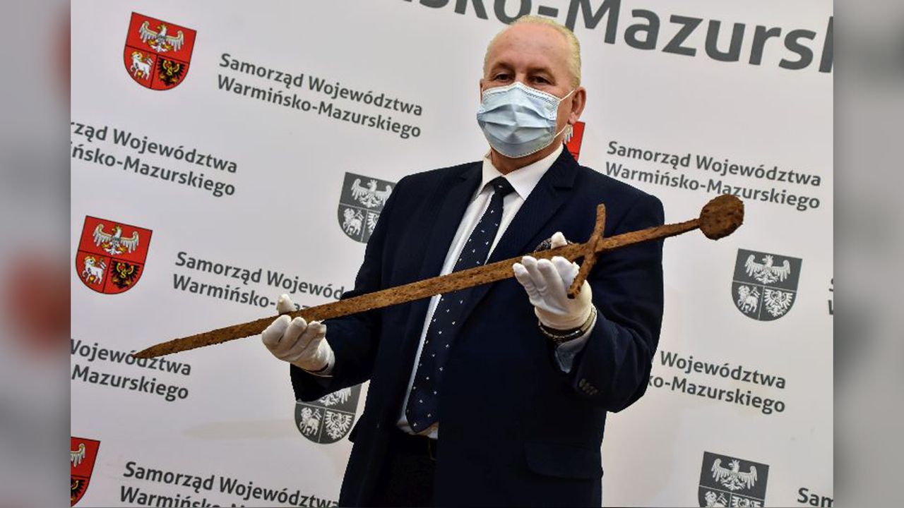 The sword may have been worn by a warrior at the Battle of Grunwald in 1410.