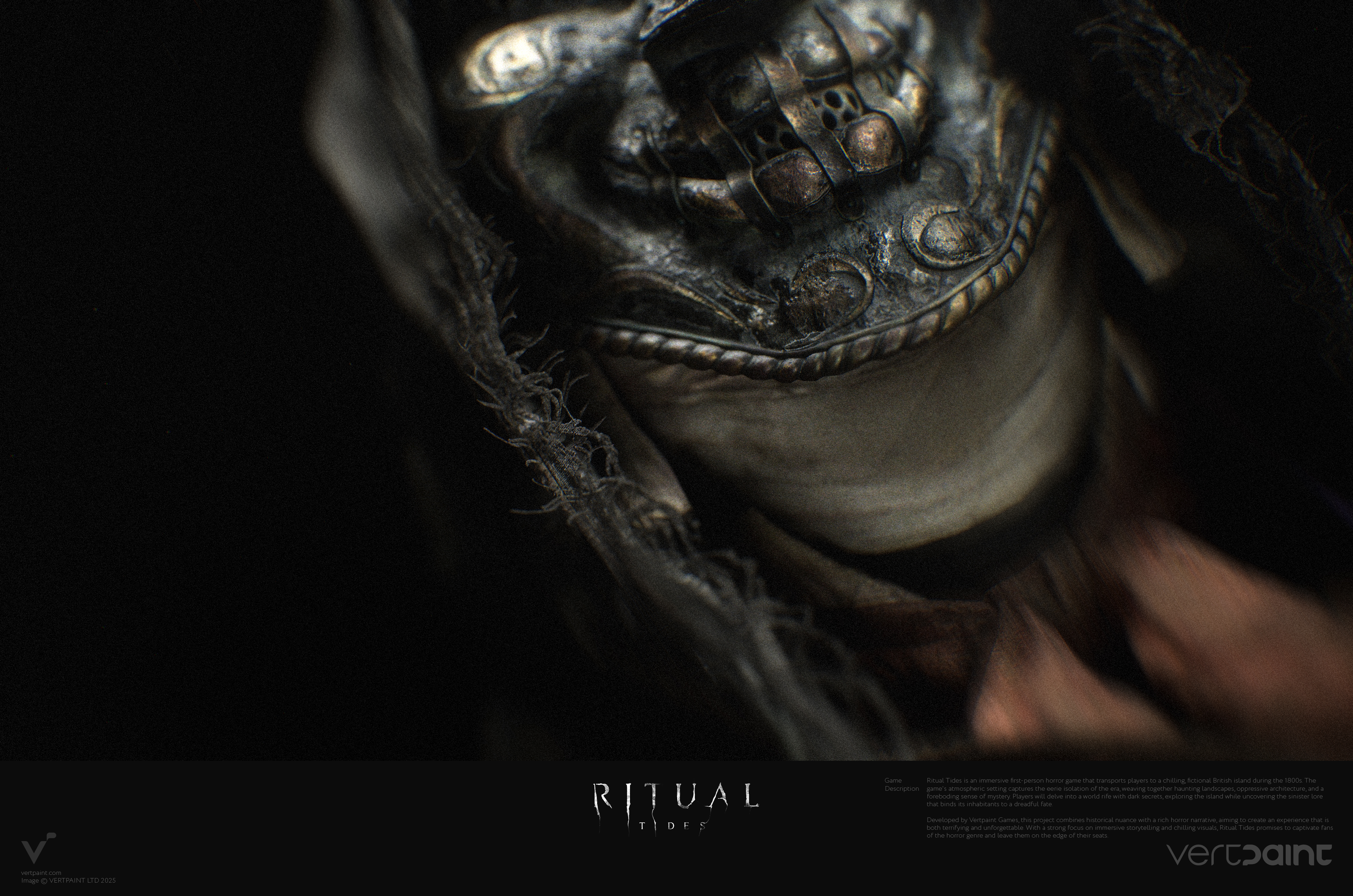 Concept art from Unreal Engine 5 horror game Rital Tides 