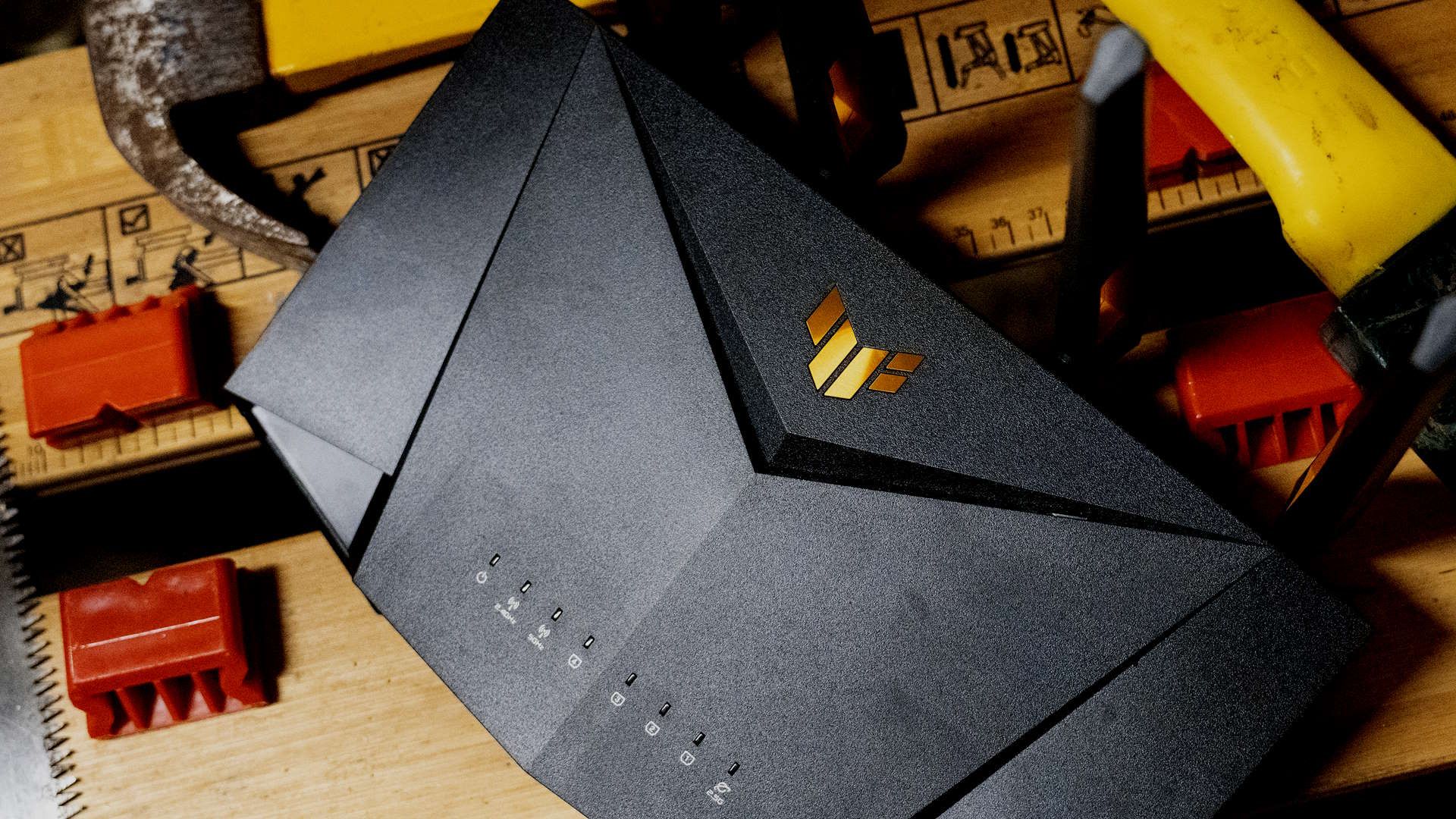PC周辺機器 ASUS - asus tuf gaming ax4200 ASUS、最大3603Mbpsのゲーミングルーター「TUF Gaming AX4200
