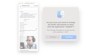 Change Default App On macOS: Click Change All and then click continue.